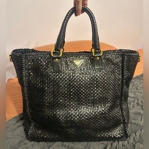 ISO/ QUESTION❗️PRADA Vitello Daino Woven Leather Bag Strap IN SEARCH OF